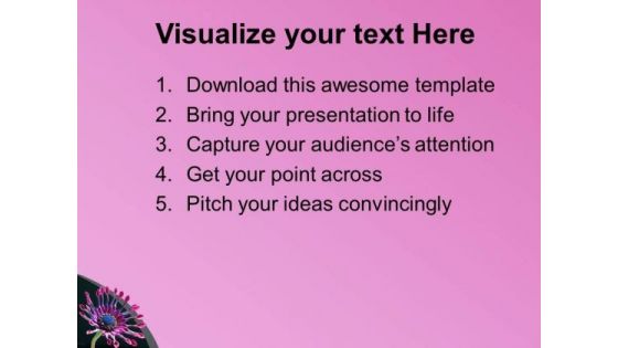 Beautiful Flower Background Theme PowerPoint Templates Ppt Backgrounds For Slides 0513