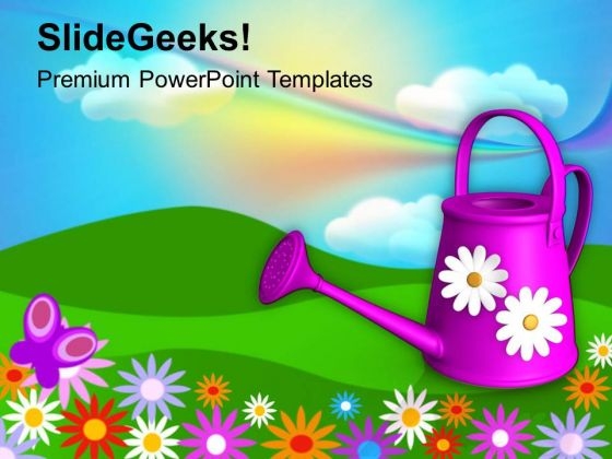 Beautiful Garden Theme Background PowerPoint Templates Ppt Backgrounds For Slides 0613