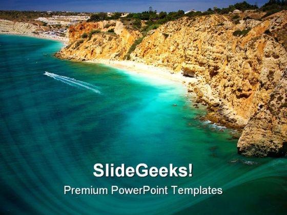 Beautiful Ocean Nature PowerPoint Template 1110
