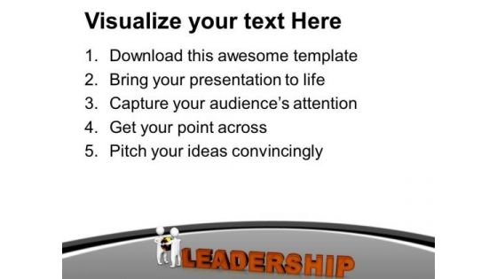 Become A Leader And Capture The Market PowerPoint Templates Ppt Backgrounds For Slides 0413
