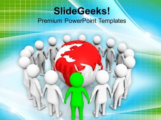 Become A Successful Global Team Leader PowerPoint Templates Ppt Backgrounds For Slides 0813