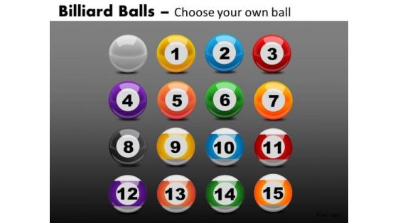 Behind 8 Ball Pool PowerPoint Templates
