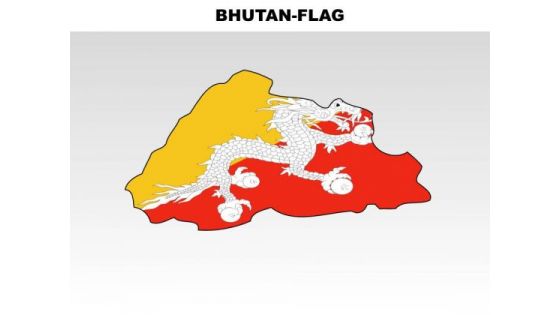 Bhutan Country PowerPoint Flags