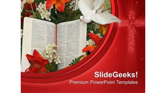 Bible And Dove Church PowerPoint Templates And PowerPoint Themes 0712