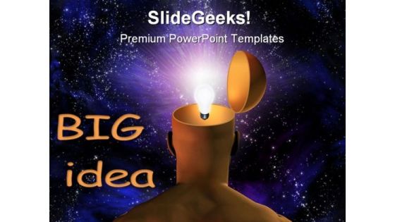 Big Idea Business PowerPoint Templates And PowerPoint Backgrounds 0711