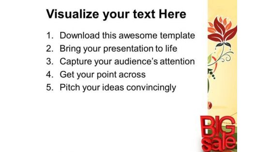 Big Shopping Sale Fashion PowerPoint Templates And PowerPoint Themes 0812