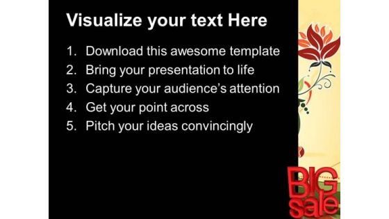 Big Shopping Sale Fashion PowerPoint Templates And PowerPoint Themes 0812