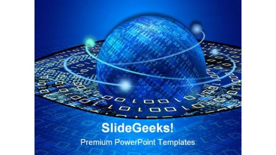 Binary Planet Globe Template 1010