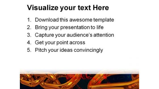 Binary Weakest Link Business PowerPoint Backgrounds And Templates 1210