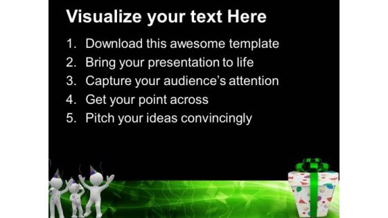 Birthday Party With Presents Event PowerPoint Templates Ppt Backgrounds For Slides 1112