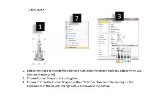 Black And White Chess Pieces PowerPoint Slides And Ppt Templates