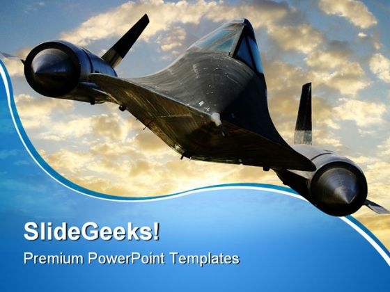 Black Bird Army Americana PowerPoint Themes And PowerPoint Slides 0511
