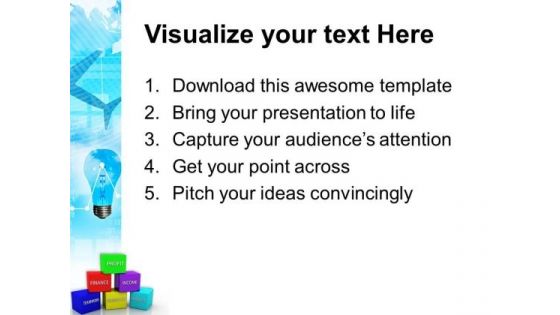 Blocks Teamwork Customer Support Business PowerPoint Templates And PowerPoint Themes 0612