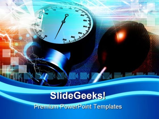 Blood Pressure Checking Medical PowerPoint Templates And PowerPoint Backgrounds 0311