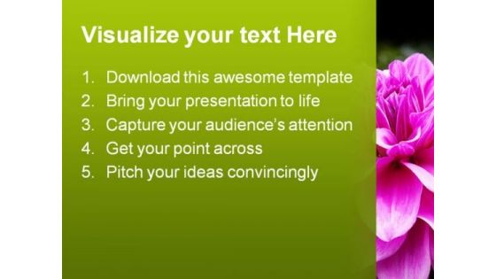 Bloom Beauty PowerPoint Templates And PowerPoint Backgrounds 0211