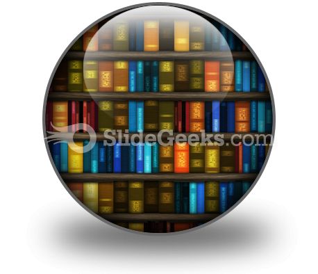 Book Case PowerPoint Icon C