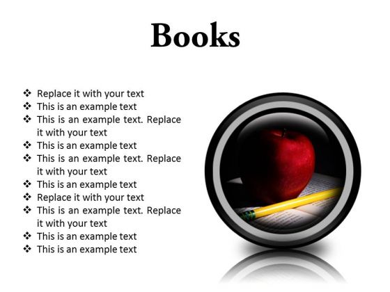 Books Education PowerPoint Presentation Slides Cc