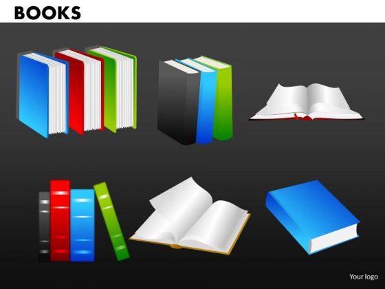 Books Graphics PowerPoint Ppt Templates