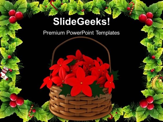 Bouqet Of Red Flowers Holy Background PowerPoint Templates Ppt Backgrounds For Slides 1212