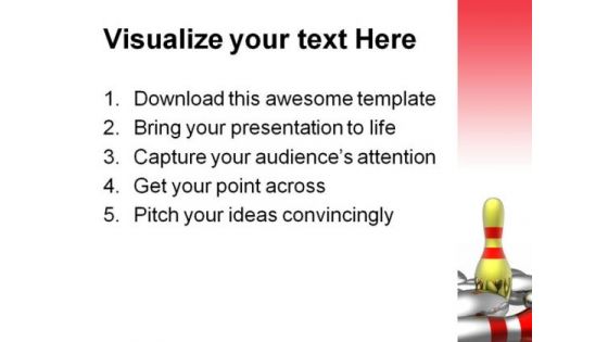 Bowling01 Sports PowerPoint Themes And PowerPoint Slides 0511