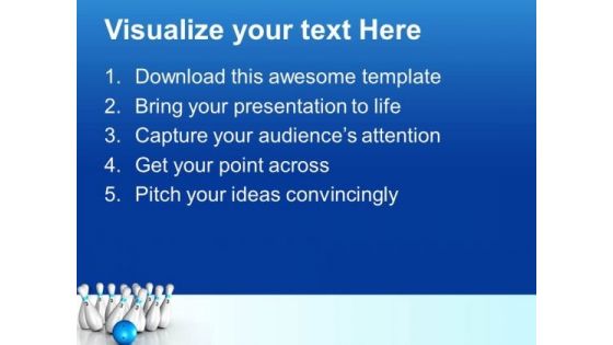 Bowling Game01 Success PowerPoint Templates And PowerPoint Themes 0512