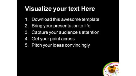 Box With Domains Internet PowerPoint Templates And PowerPoint Backgrounds 0211