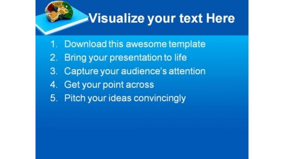 Brain Science PowerPoint Backgrounds And Templates 1210