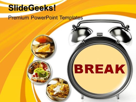 Break Time PowerPoint Templates And PowerPoint Themes 1012