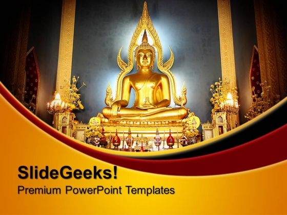 Buddha Religion PowerPoint Templates And PowerPoint Themes 0712