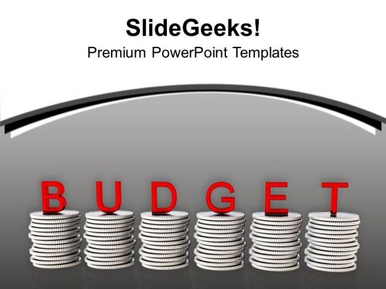 Budget Can Save Money PowerPoint Templates Ppt Backgrounds For Slides 0413