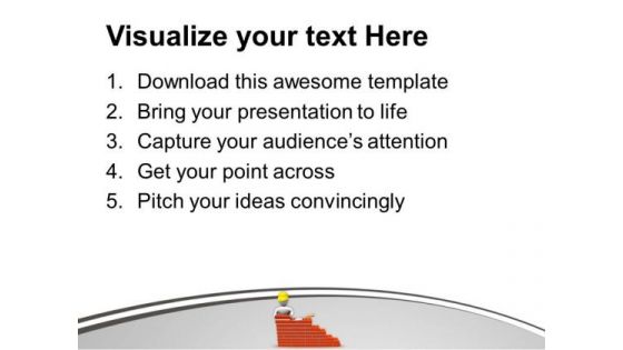 Build The Wall Of Fame PowerPoint Templates Ppt Backgrounds For Slides 0613