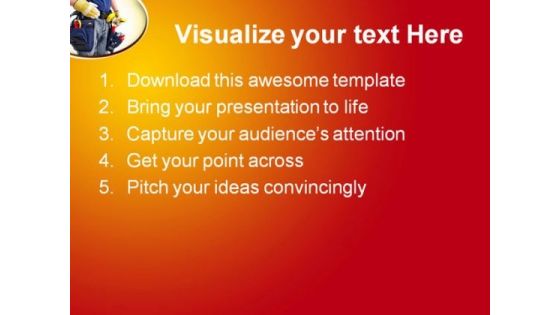 Builder Construction PowerPoint Themes And PowerPoint Slides 0511