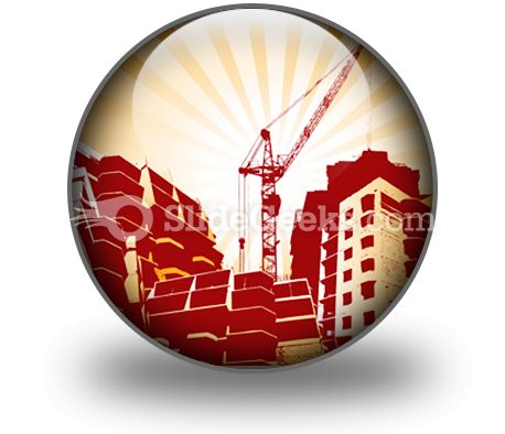 Building Construction PowerPoint Icon C