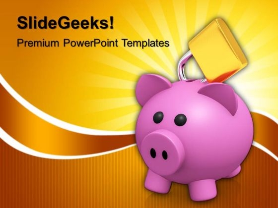 Building Financial Security PowerPoint Templates And PowerPoint Themes 1012