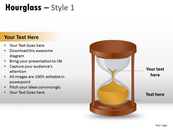 Bulb Clock Hourglass 1 PowerPoint Slides And Ppt Diagram Templates