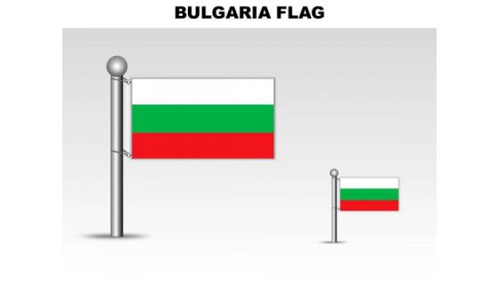 Bulgaria Country PowerPoint Flags