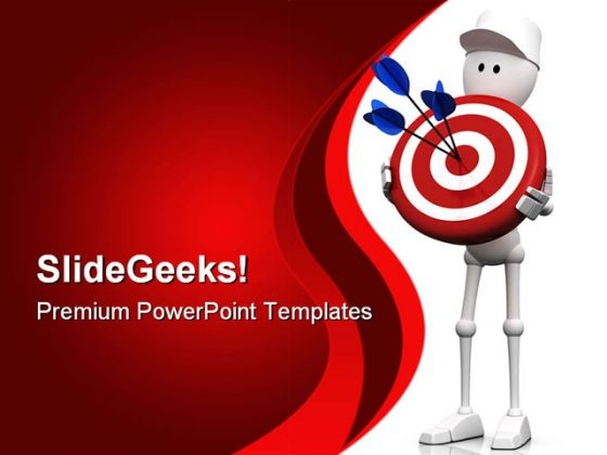 Bulls Eye Target Business PowerPoint Templates And PowerPoint Backgrounds 0611