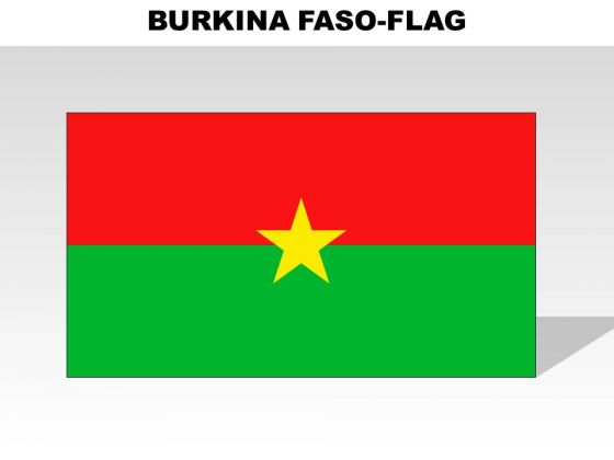 Burkina Faso Country PowerPoint Flags