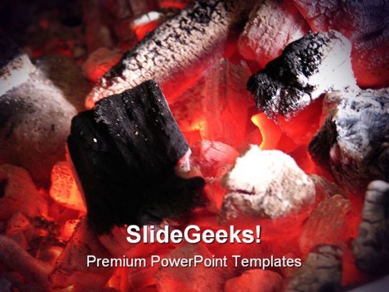 Burning Ambers Metaphor PowerPoint Templates And PowerPoint Backgrounds 0511