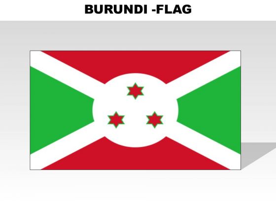 Burundi Country PowerPoint Flags