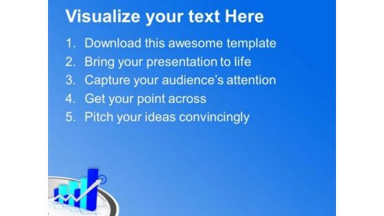 Business Bar Graph For Growth Rate PowerPoint Templates Ppt Backgrounds For Slides 0613