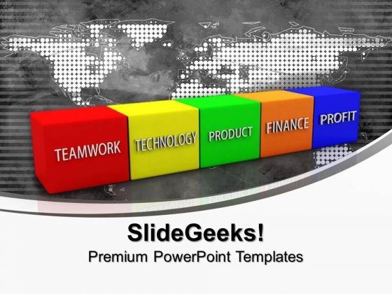Business Blocks Concept Teamwork PowerPoint Templates And PowerPoint Themes 0912