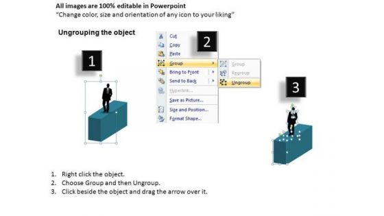 Business Career Growth Corporate Ladder PowerPoint Templates