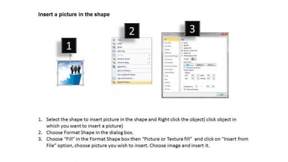Business Charts Graphical Timeline Diagram With Photos PowerPoint Slides