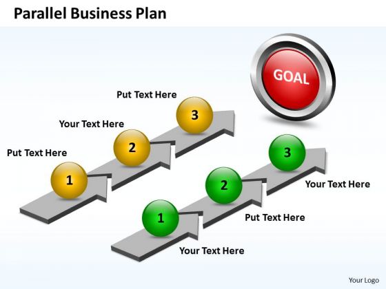 Business Charts PowerPoint Templates Parallel Lines Lesson Plans