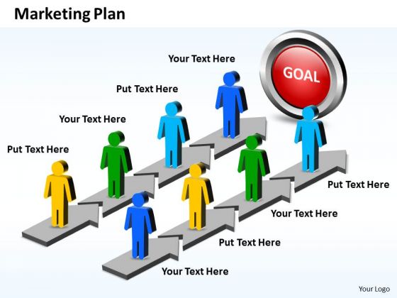 Business Charts PowerPoint Templates Stages For Marketing Plan Sales And Slides