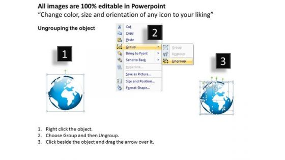 Business Circle Charts PowerPoint Templates Business Globes Ppt Slides