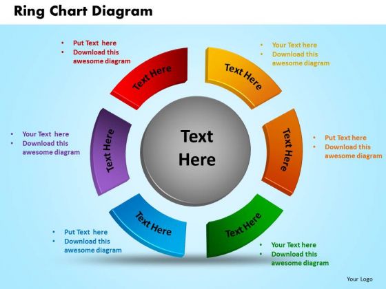 Business Circle Charts PowerPoint Templates Chart Ring Chart Ppt Slides