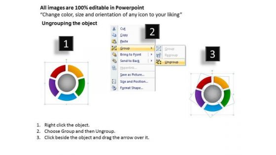Business Circle Charts PowerPoint Templates Editable Ring Chart Ppt Slides