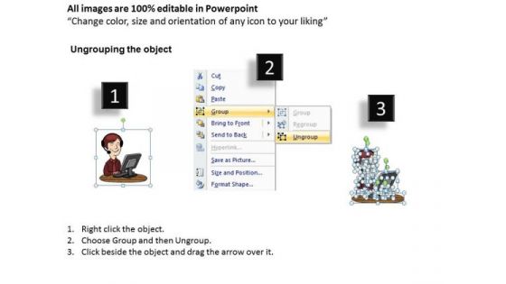 Business Circle Charts PowerPoint Templates Process Customer Relationship Management Ppt Slides